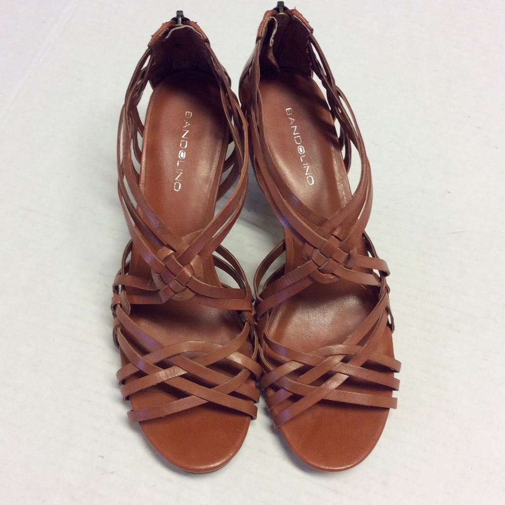 BANDOLINO Shoes Sandals Brown Size 7.5 - Picture 2 of 8